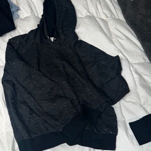 Womens small glittered black Ariat hoodie NEW